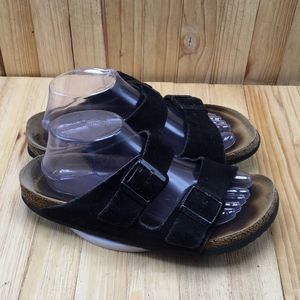 Birkenstock Sandals Women Sz 10-10.5 EU 41 Black 0776